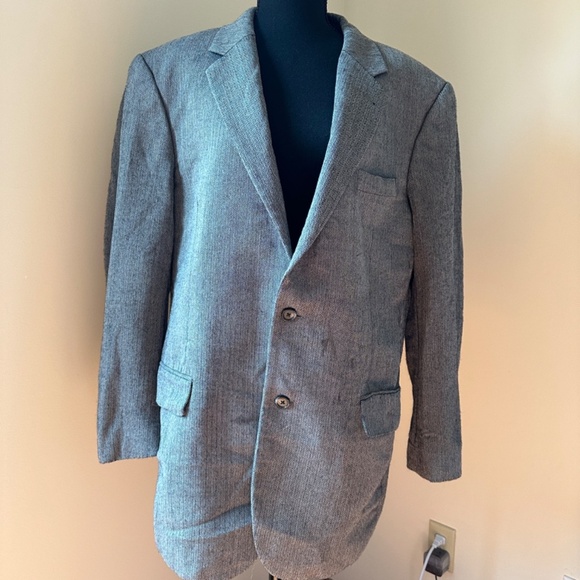 *JOS A. BANK* Men's Gray Signature Collection Blazer Suit Jacket - Picture 1 of 8